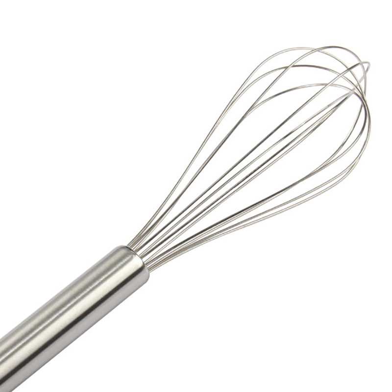 Factory Wholesale 6 Lines Egg Beater Stainless Steel Manual Eggbeater Egg Beater Kitchen Blender Cake Tools