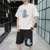 20 summer new pattern man men's wear Easy T-shirts Trend dinosaur printing leisure time Short sleeved shorts suit 20 summer new pattern man men's wear Easy T-shirts Trend dinosaur printing leisure time Short sleeved shorts suit