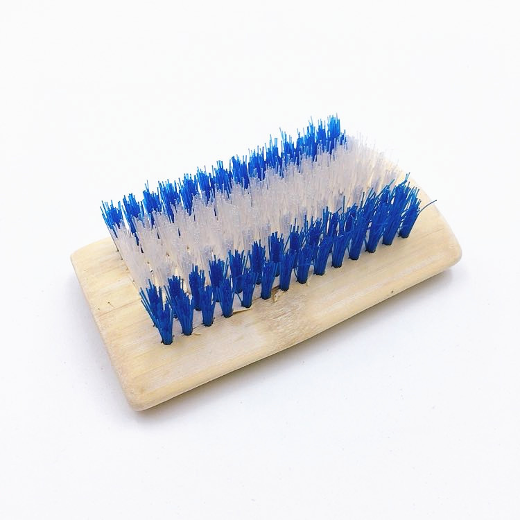 新款竹子加厚 木头洗衣刷子 木质塑料鞋子板刷 清洁刷两元店货源
