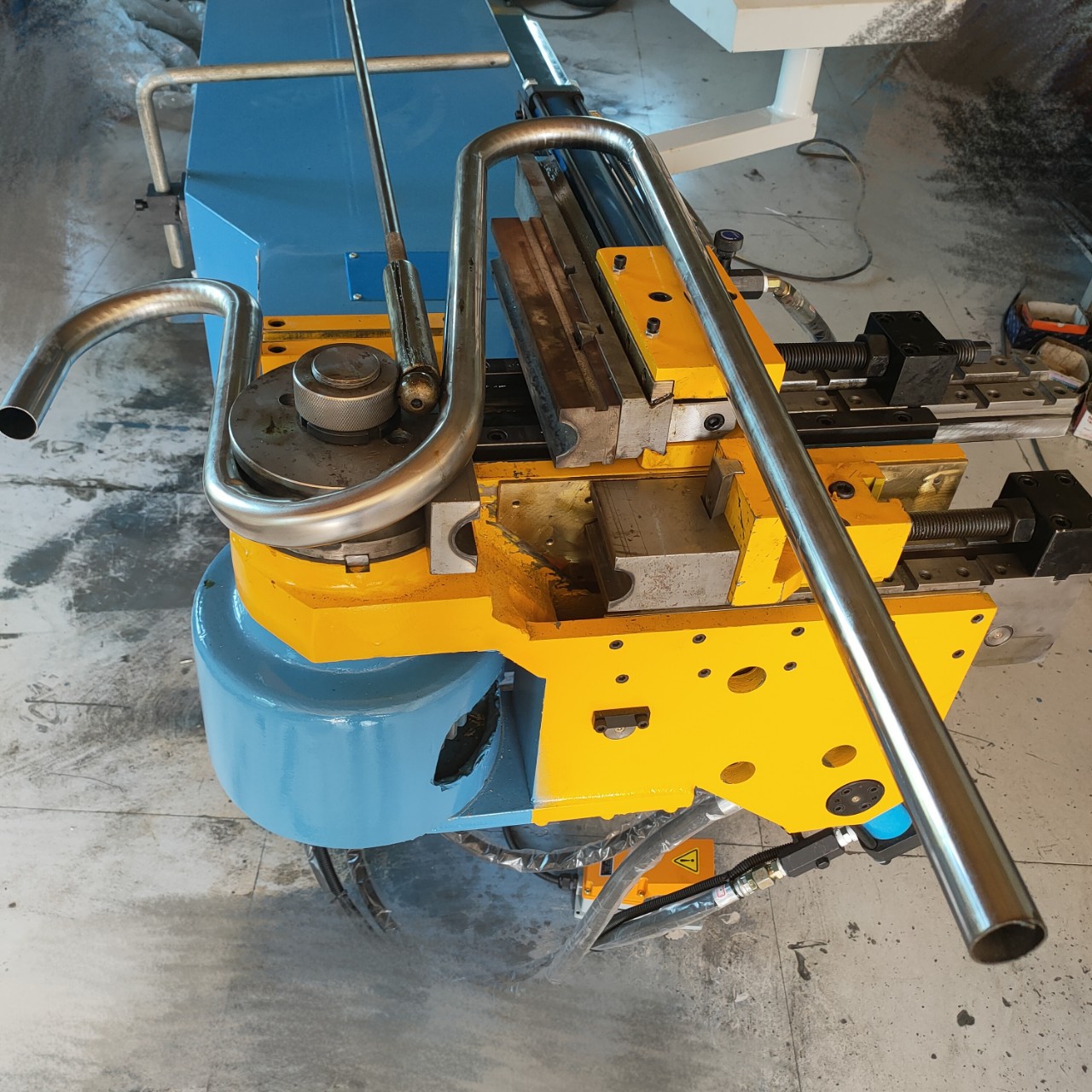 厂家直供dw50nc型蛇形管弯管机 铝排专用弯管机