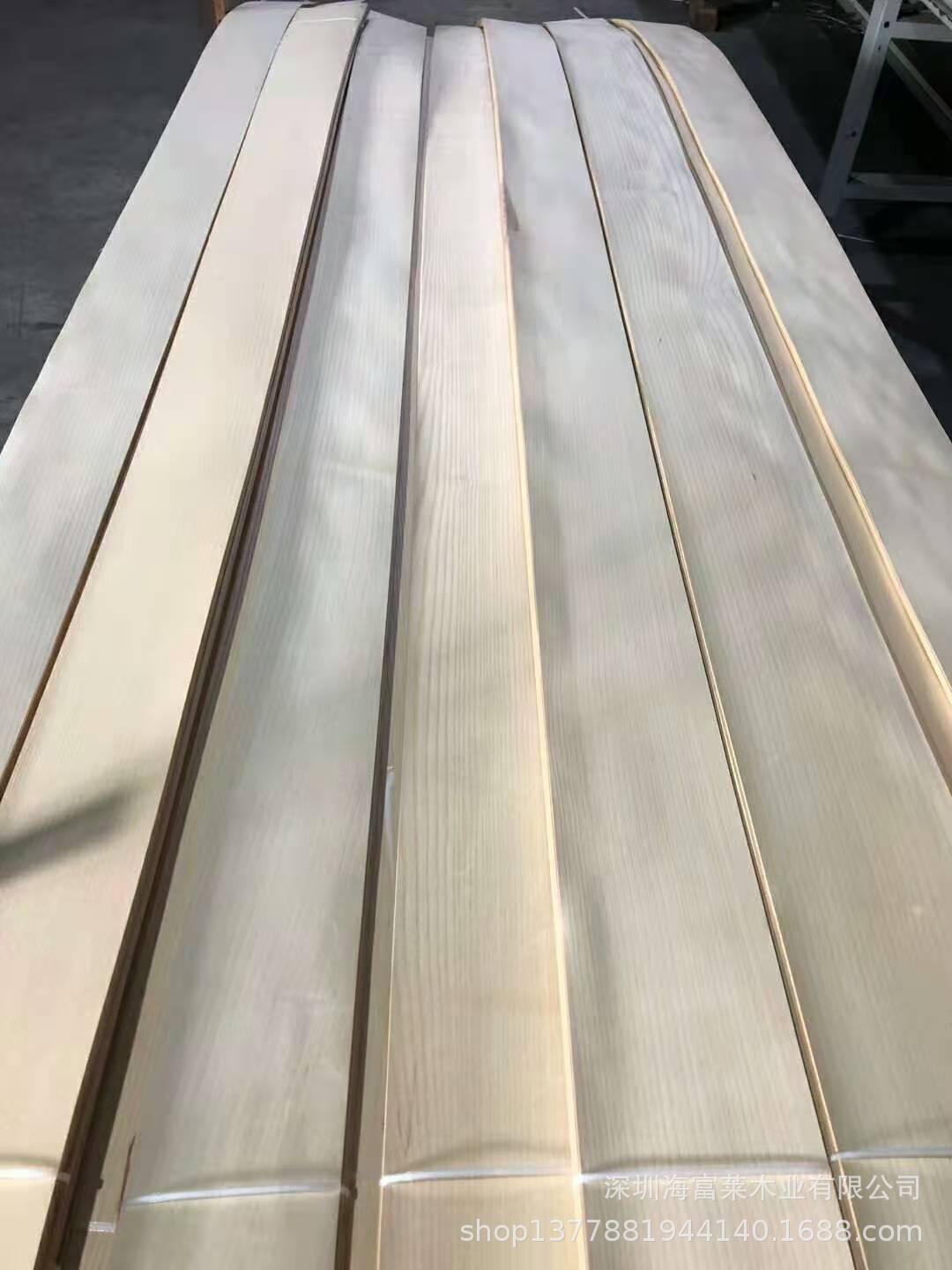 美国白蜡木直纹木皮 白栓山纹涂装木皮板 进口白栓木皮墙身板