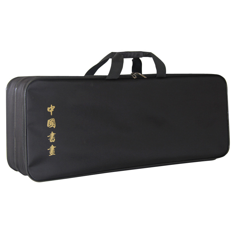 批发加长加大书画包毛笔包毛毡收纳画师文房四宝笔墨纸砚工具包