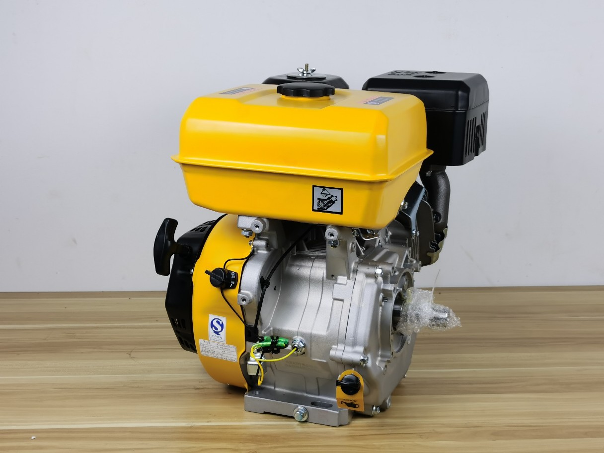 重庆润通rato单缸风冷汽油机420cc190f手动15马力发动机马路切割