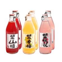 望山楂碳酸饮料气泡果汁300ml*24瓶整箱装