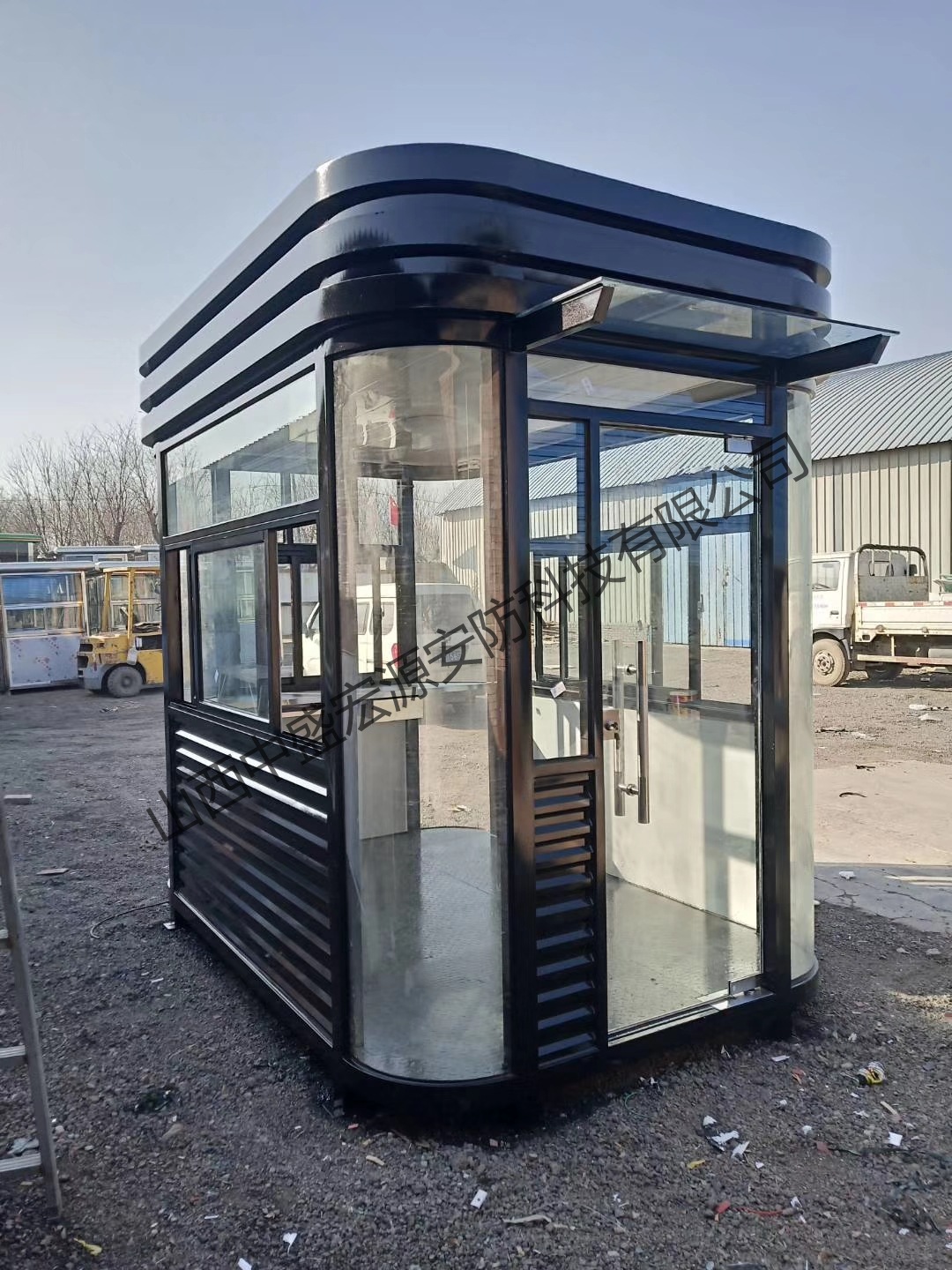 山西不锈钢岗亭厂家玻璃收费岗亭移动保安站台岗亭