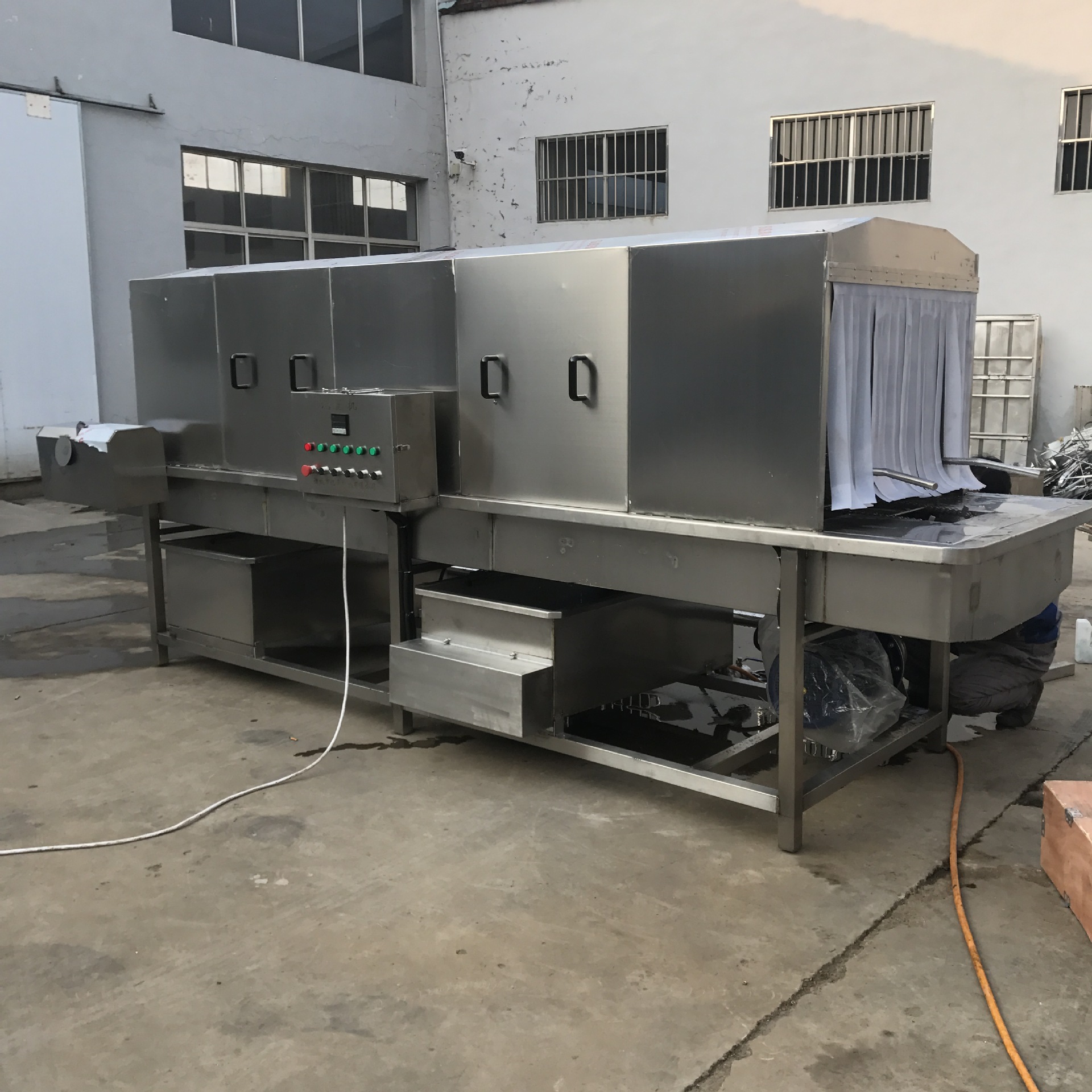 糕点烘焙烤盘清洗机厂家 披萨烤盘喷淋式清洗机 厨房餐和清洗机厂