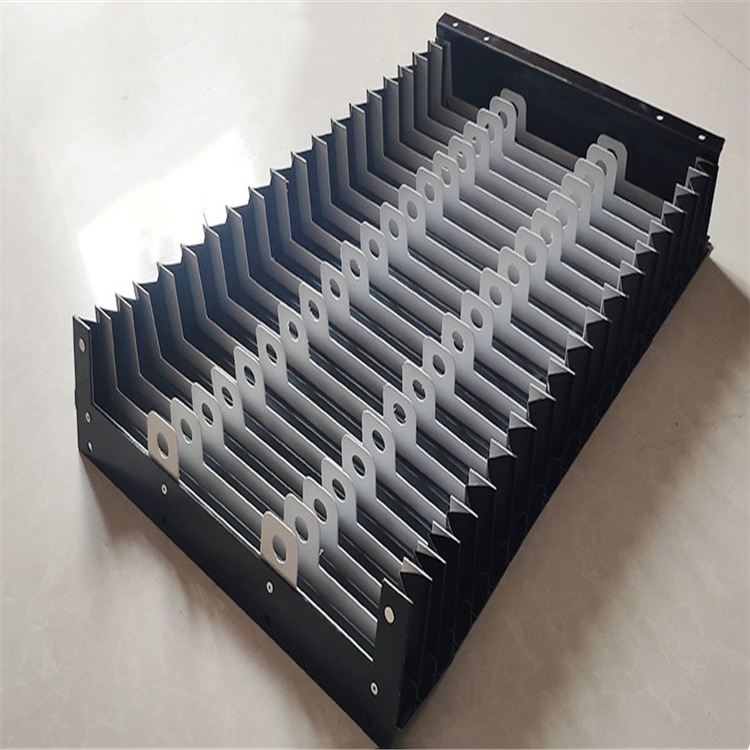 激光切耐高温风琴防护罩 机床导轨防尘罩 盔甲式防护罩厂家优惠