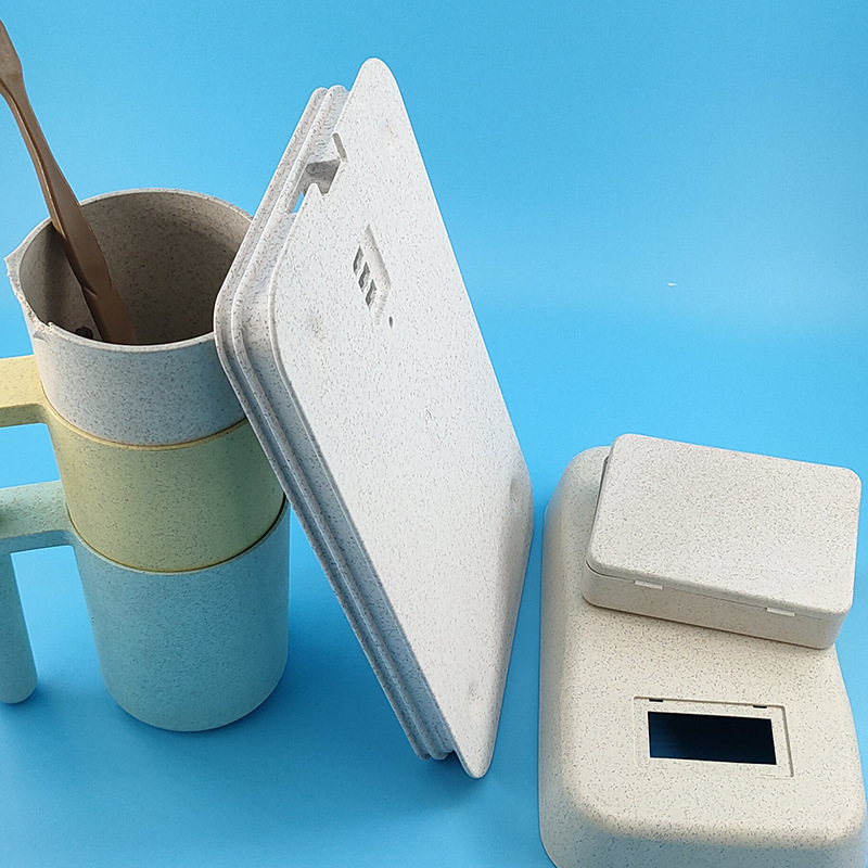 工厂家 改性abs树脂可降解材料植物木纤维秸杆阻燃塑料米颗粒原料