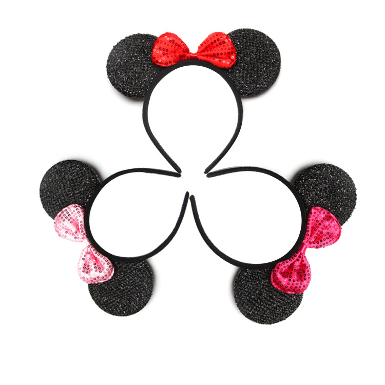 卡通可爱米妮发箍聚会装扮头饰儿童节日舞台道具批发厂家现货批发