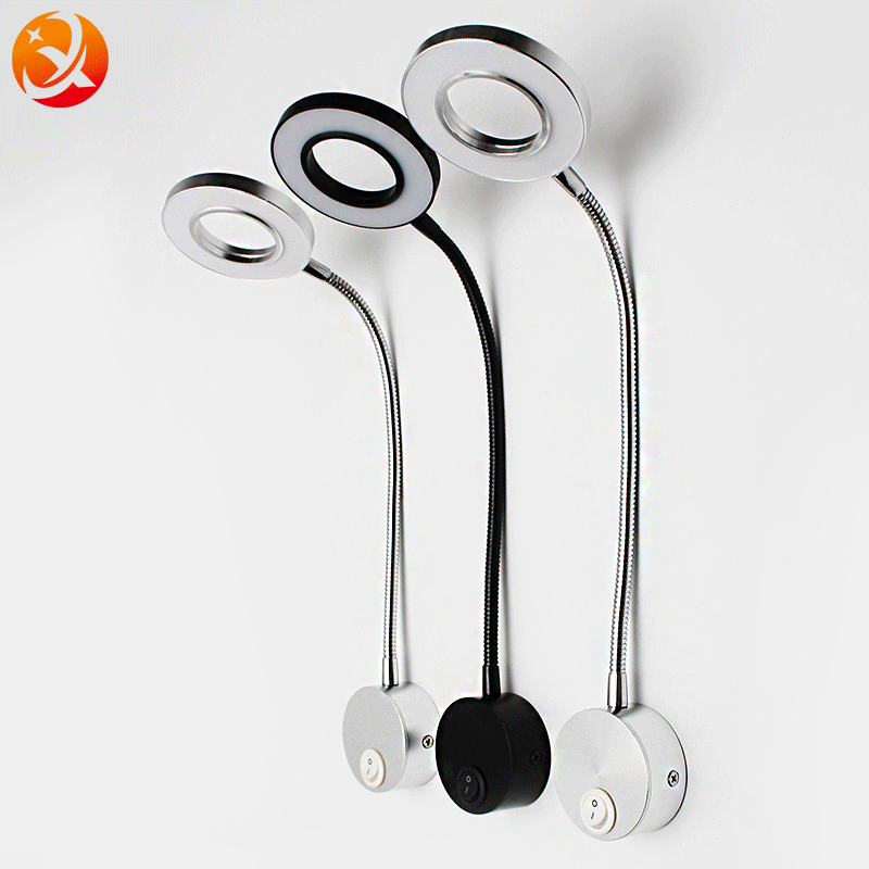 厂家直供 led软管灯 酒店床头阅读灯 万向软管射灯