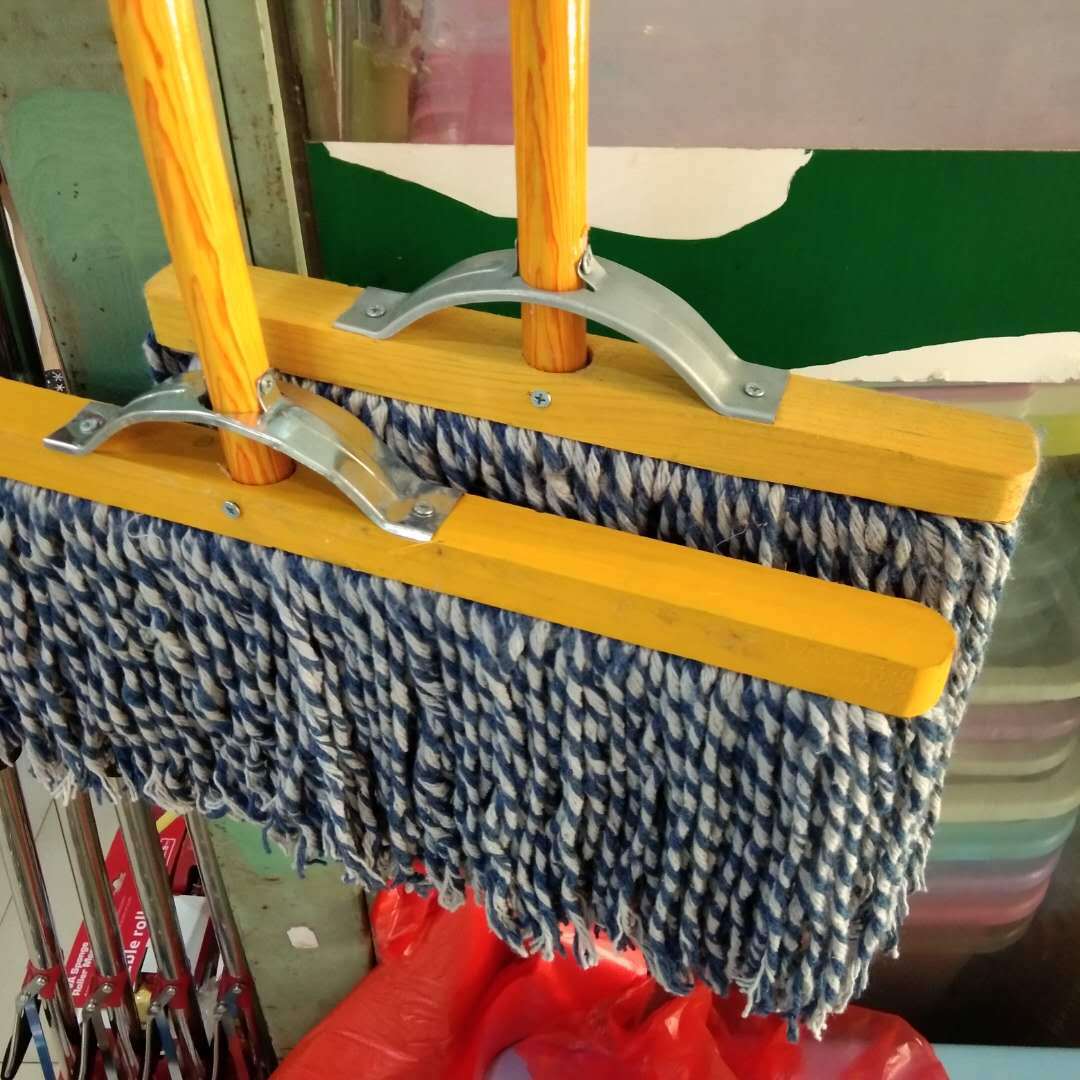 长方行棉线大拖把80cm公分 棉纱地拖 木杆拖把义乌批发一件代销