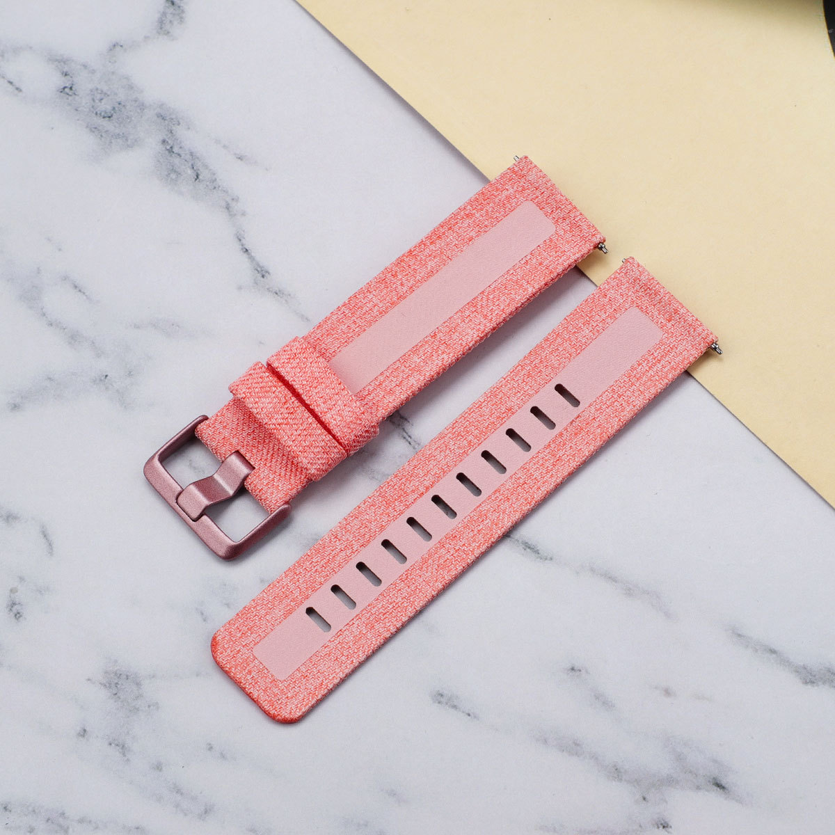 适用于小米手表color表带尼龙表带小米帆布表带现货厂家直销