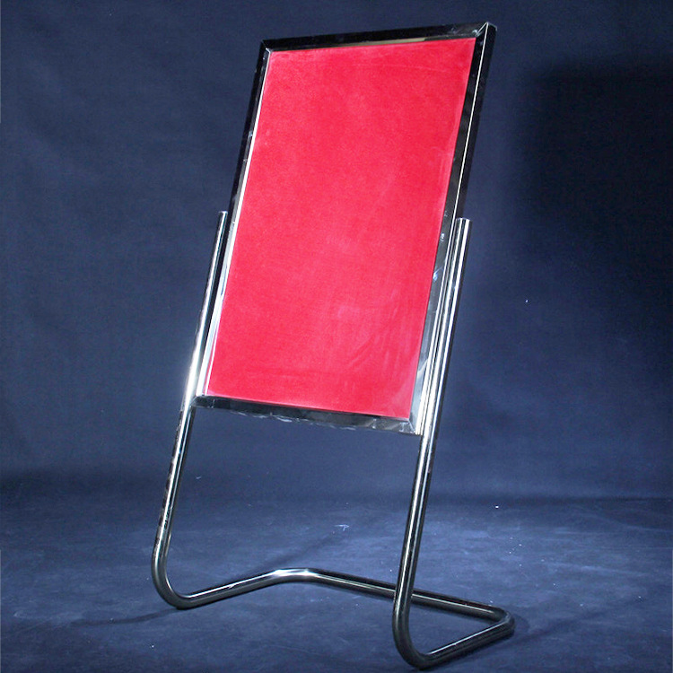 l型指示牌水牌 不锈钢广告牌 钛金海报架 酒店迎宾牌 大堂导向牌