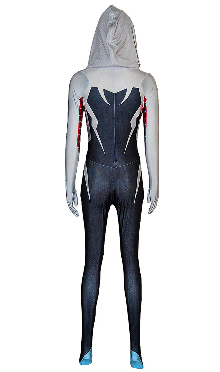 3d印花女款格温全包紧身衣超级英雄扮演万圣节服装厂家直销可代发
