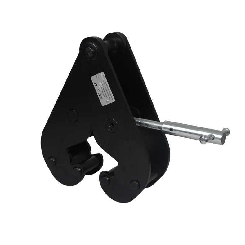 黑色yc型钢轨夹持器工字钢夹钳钢板夹具吊钳多功能钢板夹子起重钳