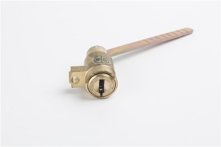 厂家直销指纹密码锁c级全铜半截下插式锁芯指纹锁带尾巴锁芯 全铜