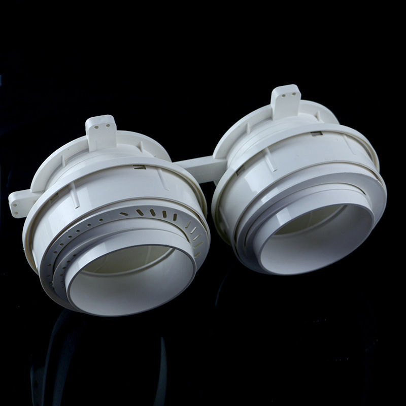 盛业塑胶 pvc防漏宝预埋积水处理器连体偏心可调节直节同层排水