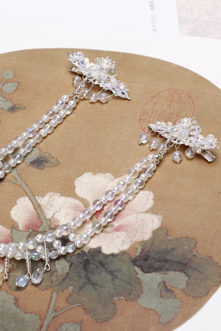 现货批发古风汉服配饰眉心坠汉服璎珞项链软两用项链女儿童头饰