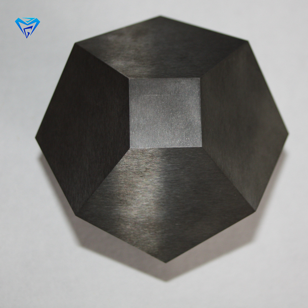 顶锤直接作用在高温高压环境下宝石级大单晶金刚石硬质合金顶锤