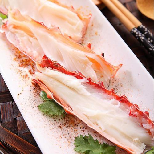 红蟹脚 雪蟹脚 日式料理雪蟹腿 花潮蟹腿酒店餐饮食材产地供应