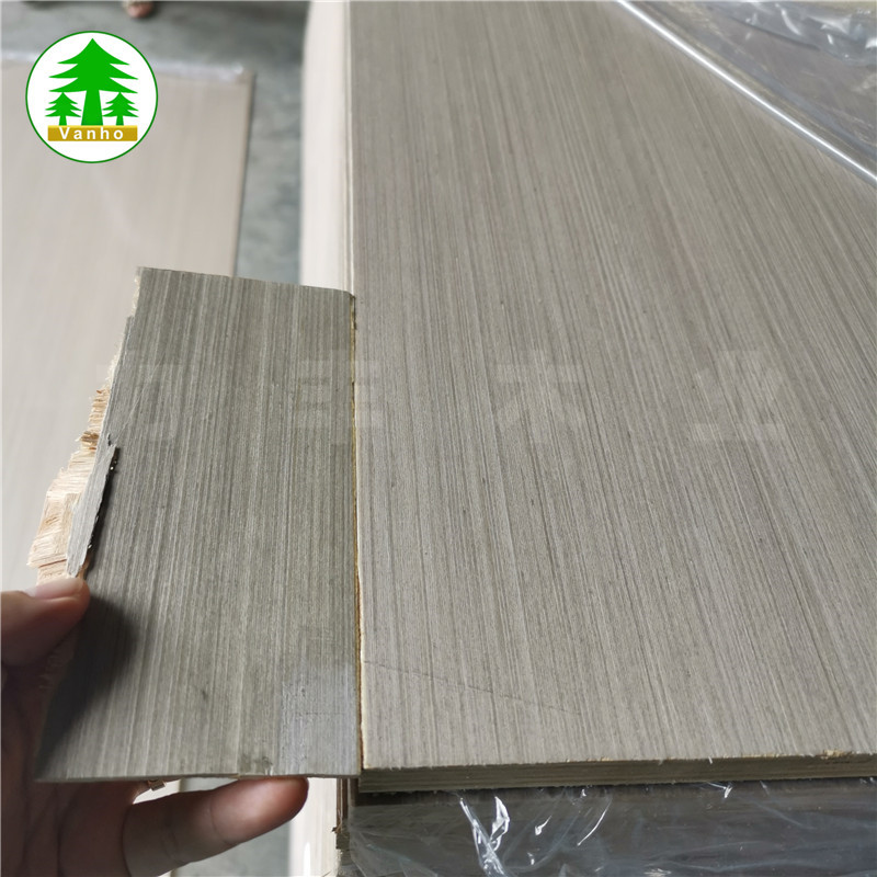 定制科技木皮直纹银梨细直纹家具贴面板 多层实木kd银梨饰面板