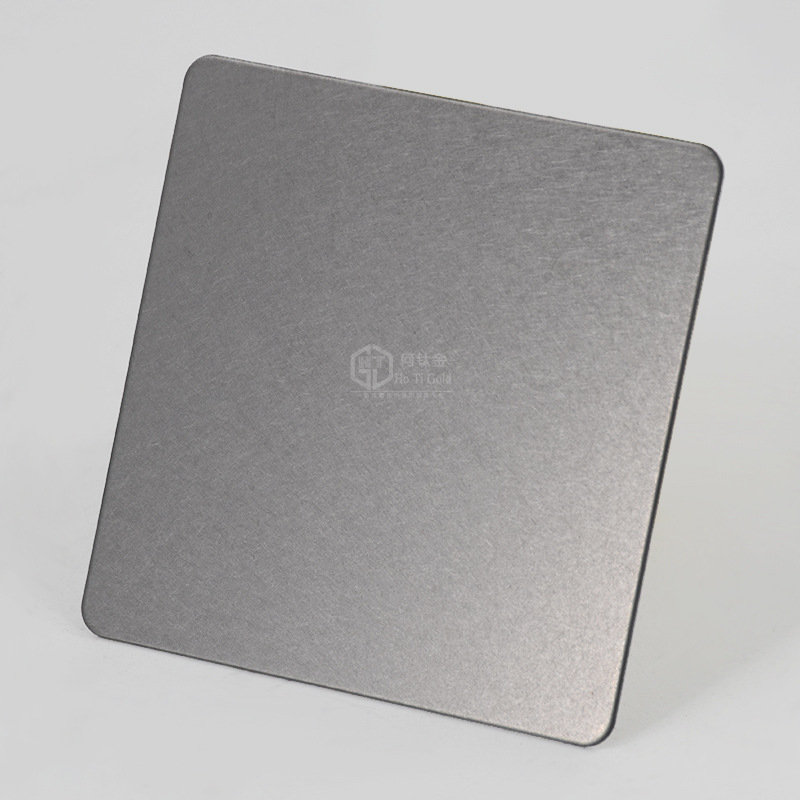 304镜面亮光乱纹灰色不锈钢板 201装饰哑光乱纹灰钢防指纹不锈钢