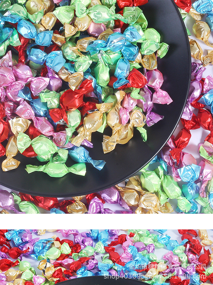 5斤装千纸鹤许愿糖前台招待糖果混合水果陈皮糖大包婚庆喜糖批发
