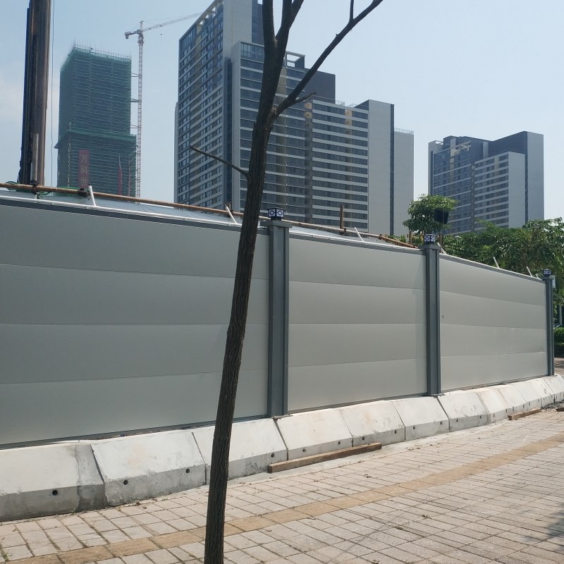 广州围挡新标准a1-2装配式钢结构围挡/围蔽 钢结构护栏生产