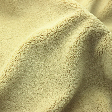 阻燃珊瑚绒家纺毛毯玩具面料针织经编涤纶美标阻燃单面珊瑚绒布