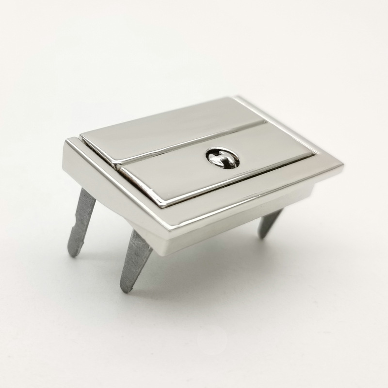 带脚小四方锁 珠宝首饰盒锁扣 展示盒化妆盒锁扣 锌合金四方锁