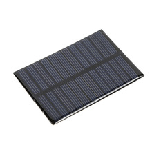 厂家直销 1W 6V太阳能电池板组件9060 单多晶硅太阳能滴胶板