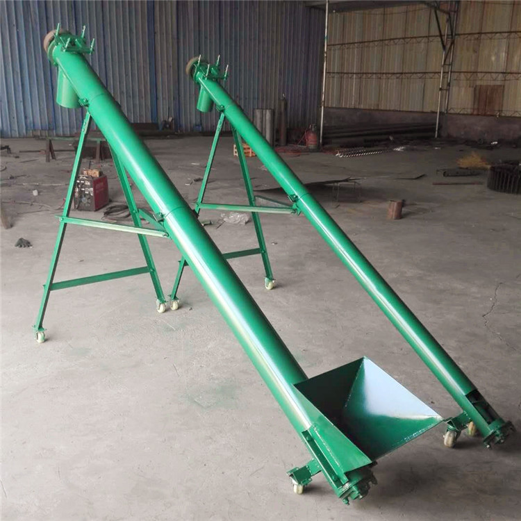 绞龙螺旋输送机 小型上料机 管式沙石输送机 水泥输送机