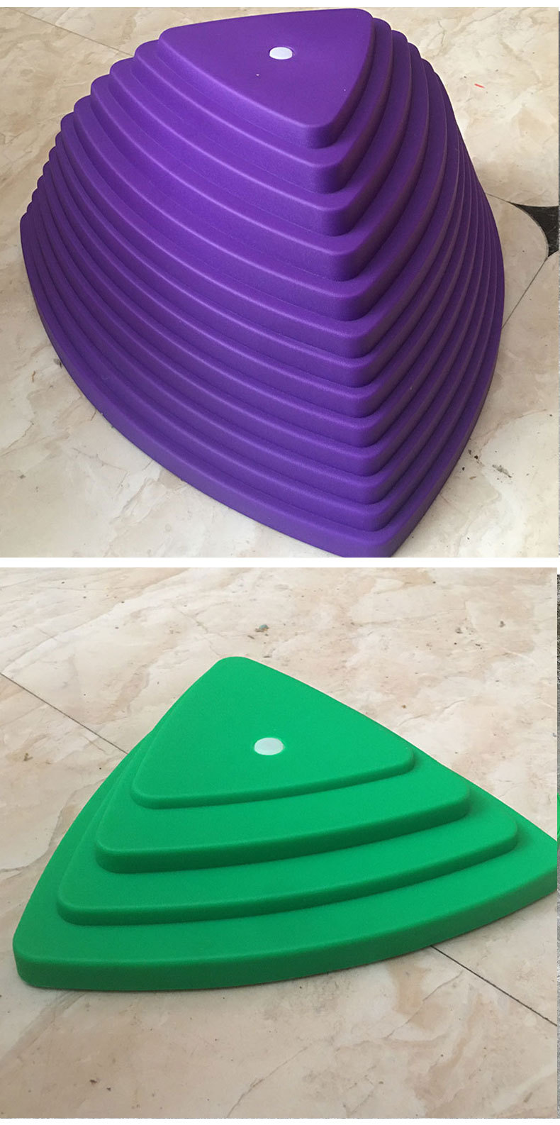 幼儿园早教感统训练器材儿童自闭多动症过河石防滑平衡踩踏石玩具