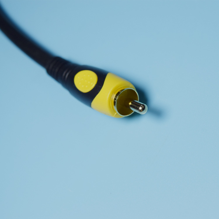 rca音频线coaxial莲花头spdif线公对公视频线 av线投影机同轴线