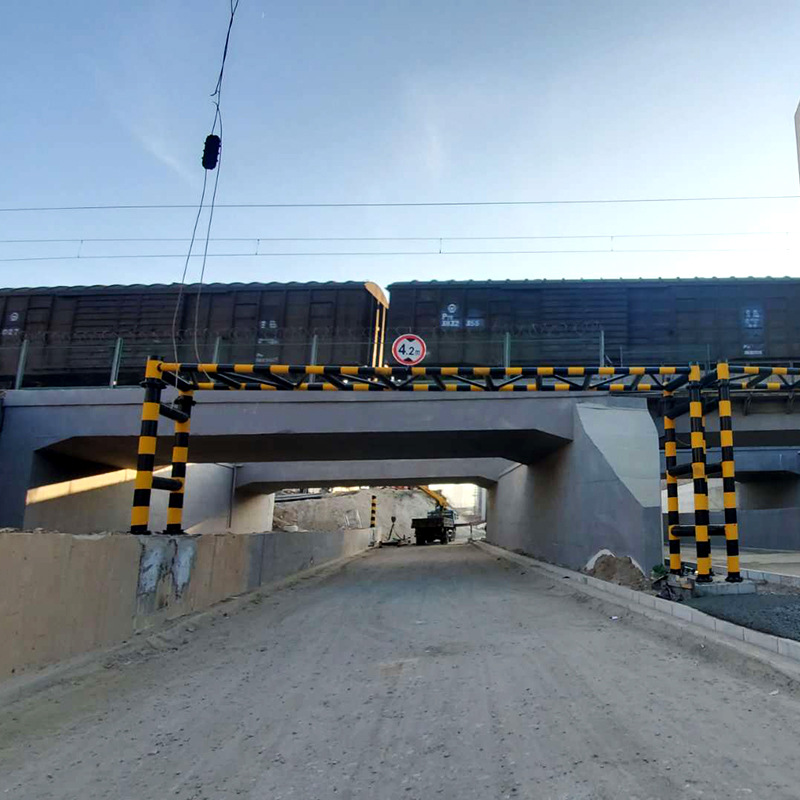 厂家定制etc路桥限高架 高速公路限高龙门架 城市钢管结构龙门跨