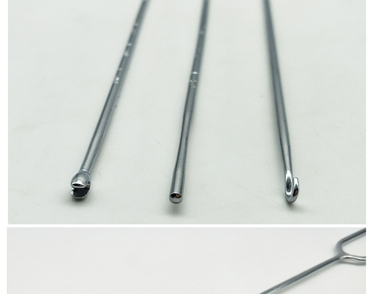 上海金钟子宫探针 取环钩 取出钩 放环叉 放置叉 妇科手术器械