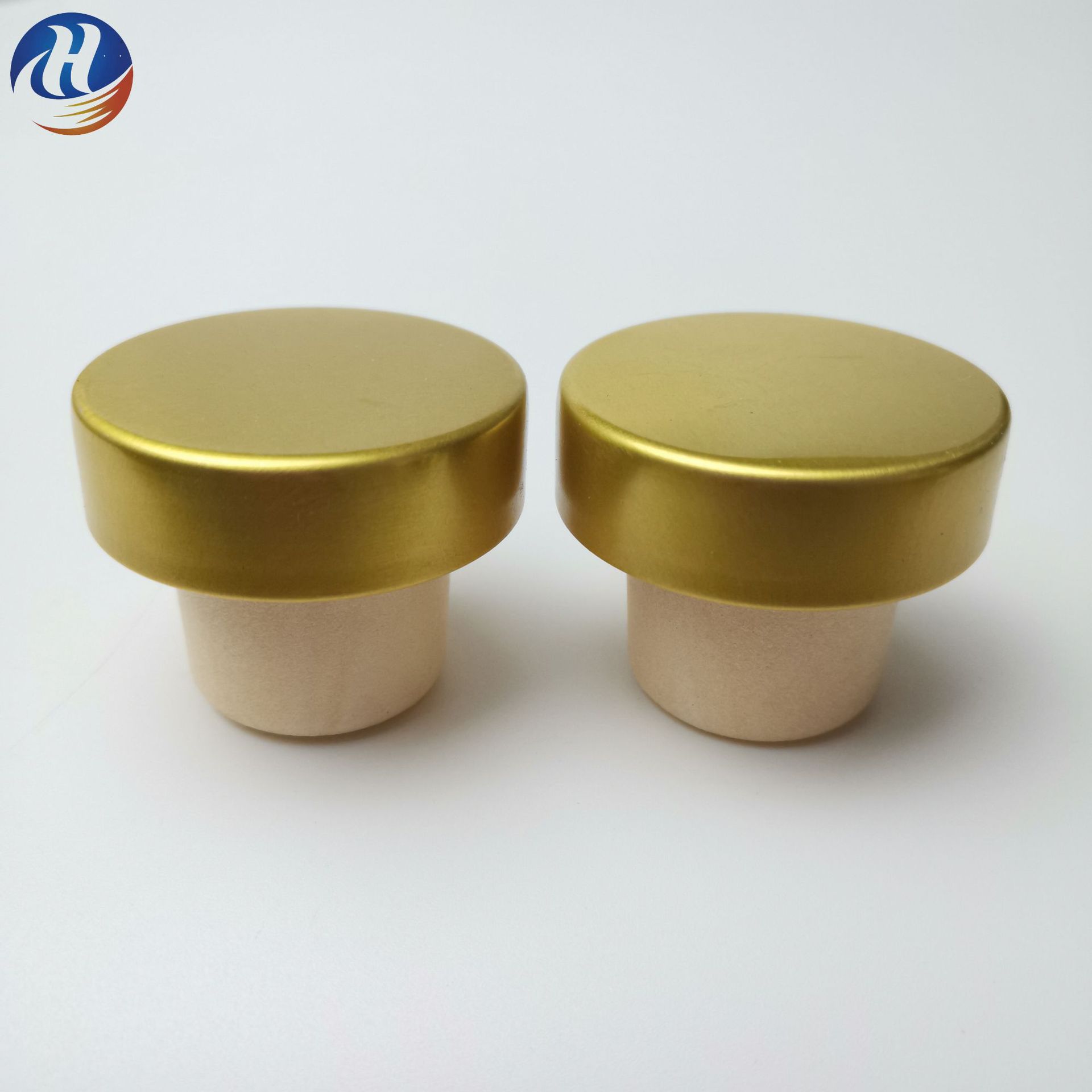 定做白酒氧化铝瓶塞普通红酒涂层铝瓶塞高分子t型瓶塞500ml