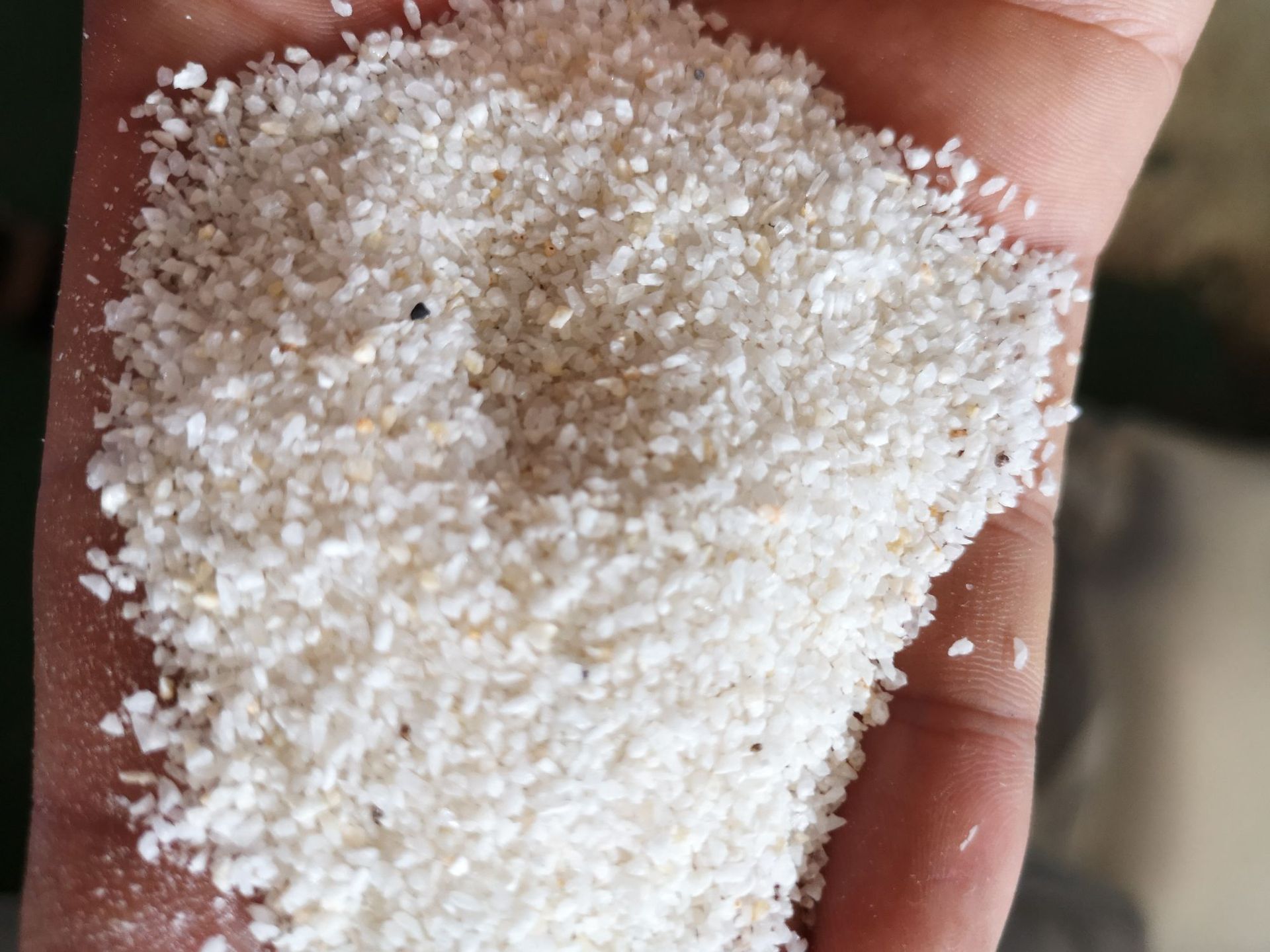 石英砂滤料石英砂过滤器水处理专用砂粉尘少硬度高现货可开票