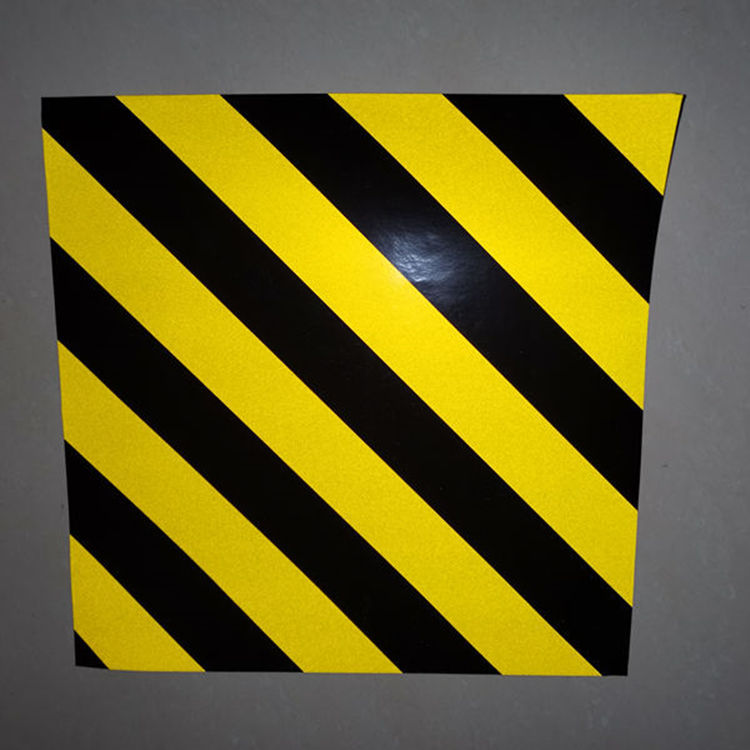 高速公路波形护栏端头反光膜护栏板反光贴3级膜弯头工程级反光膜