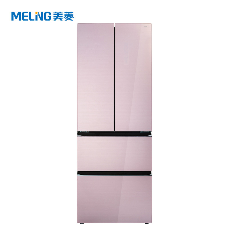 美菱冰箱 bcd-362wpb 家用法式对双开多门变频风冷无霜
