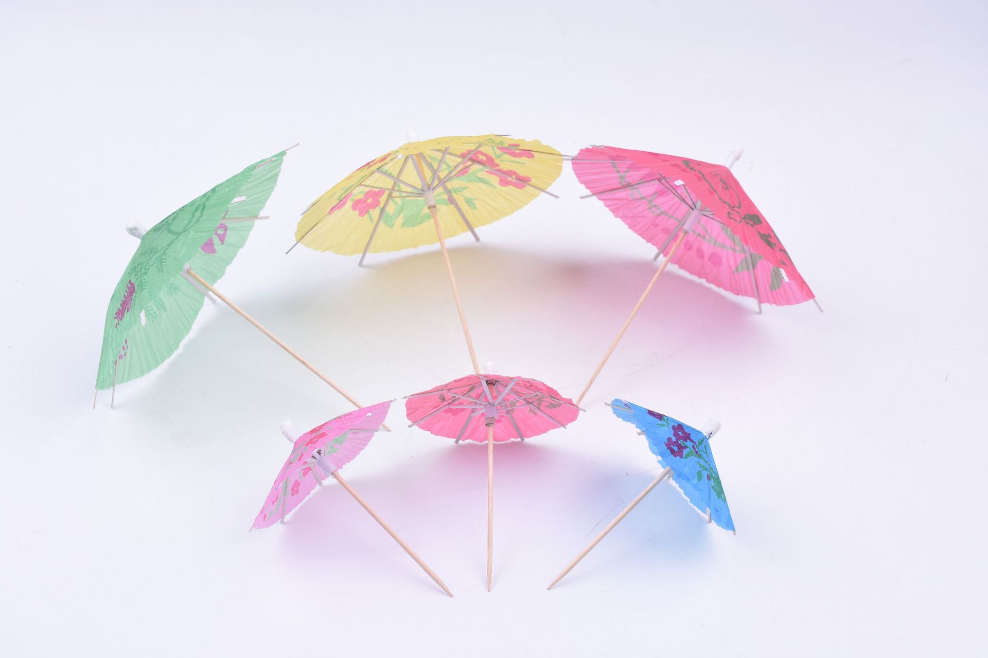 小雨伞. 混色伞签 日用品节日礼品