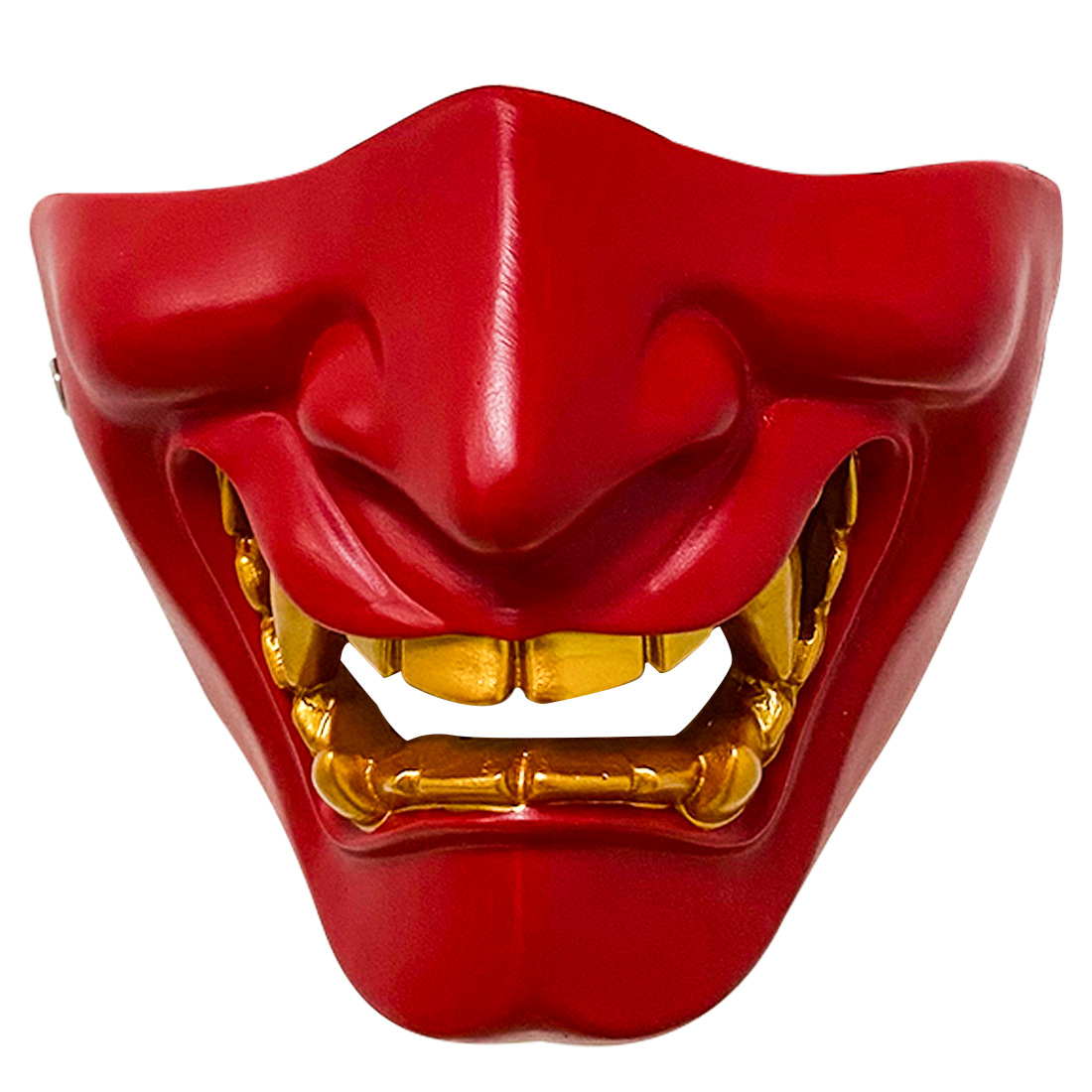 万圣节舞会笑般若战术面罩魔鬼恐怖鬼脸男女成人半脸面具