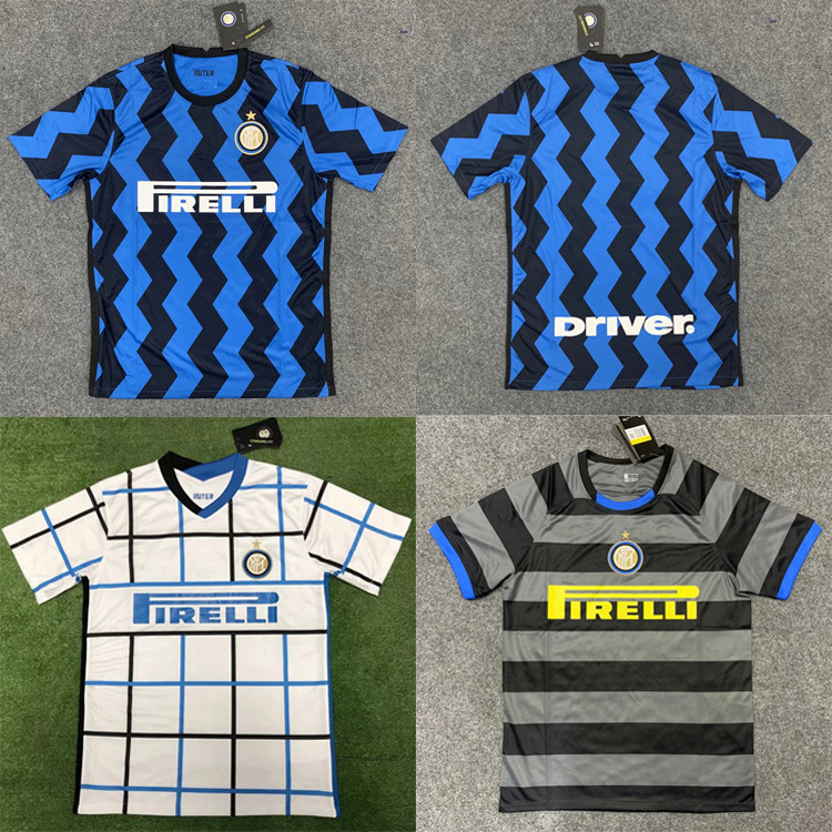 国际米兰卢卡库球迷版球衣20-21足球服男女成人儿童队服定制印字