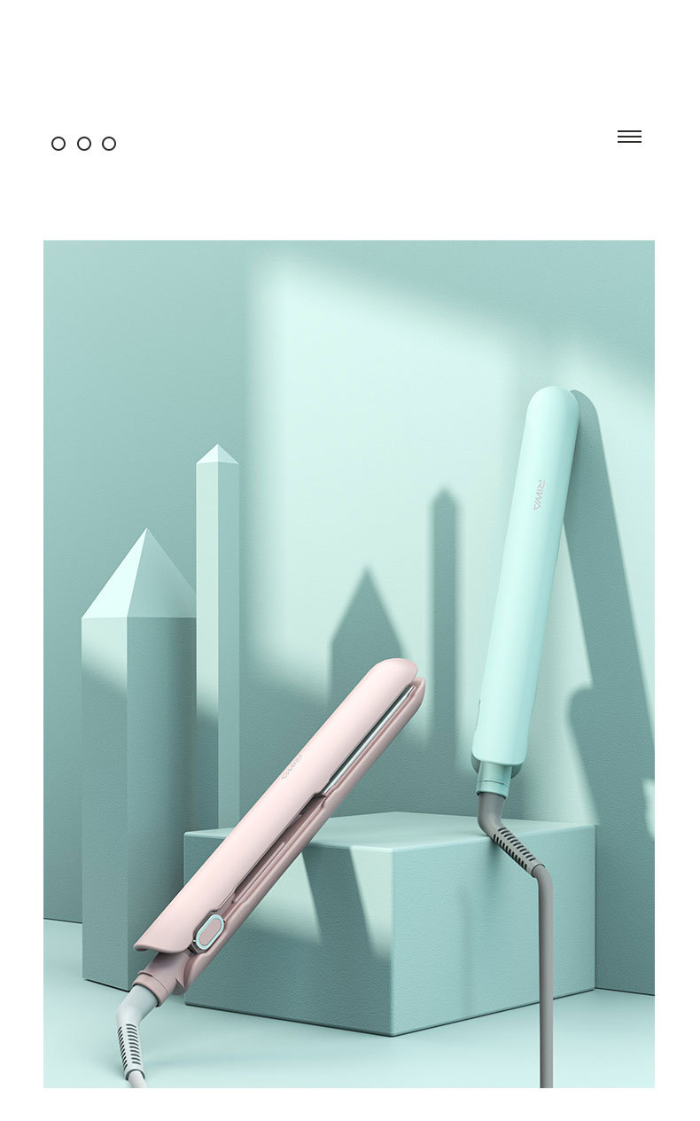 雷瓦小夹板女直发卷发棒两用刘海迷你拉头发直板夹迷小型器电熨板