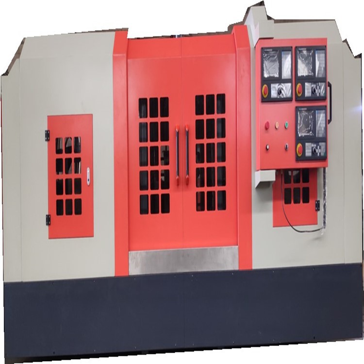 阀门法兰多孔钻床 阀门多轴组合双面钻床