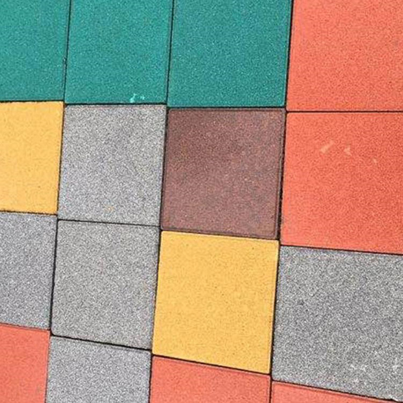 定制方形透水砖小区路面砖 绿化园林砖 人行道砖 停车场砖彩砖