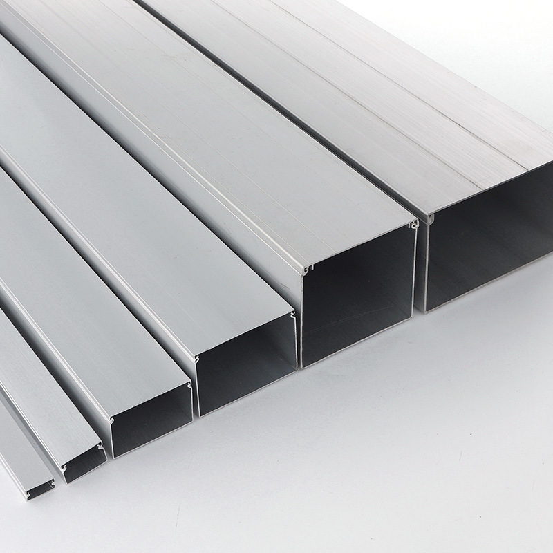 明装铝合金线槽方形加厚铝合金线槽地面布线走线加厚走线槽定制