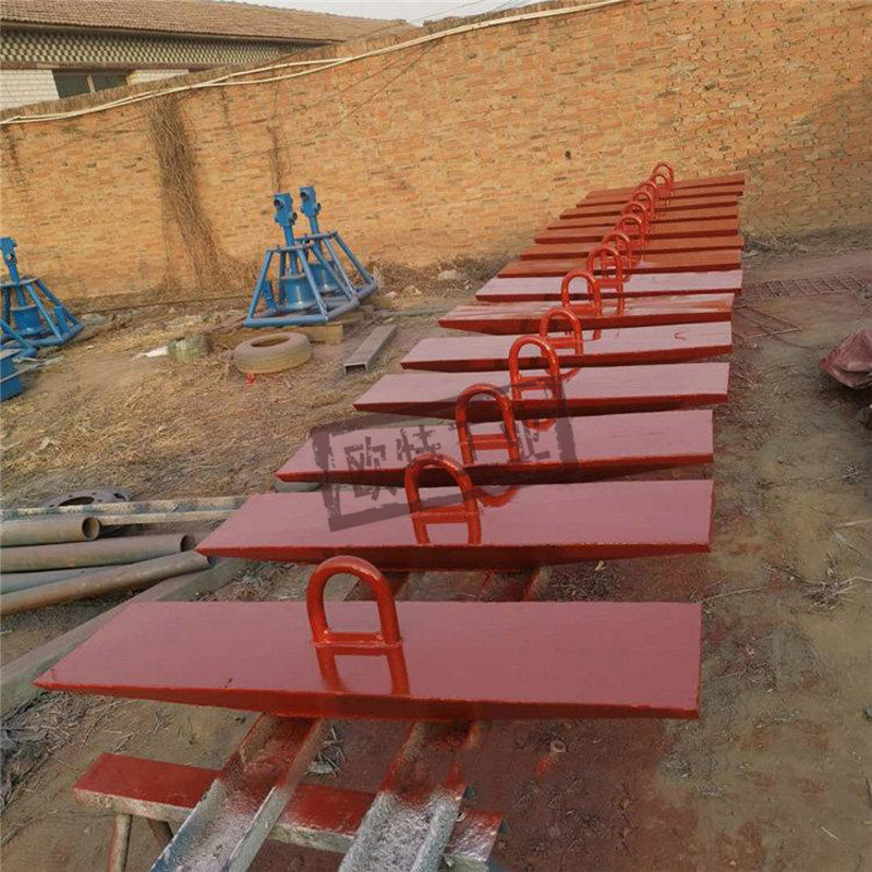临时拉线固定工具埋入式船型地锚三角拉线地锚8吨船型地桩