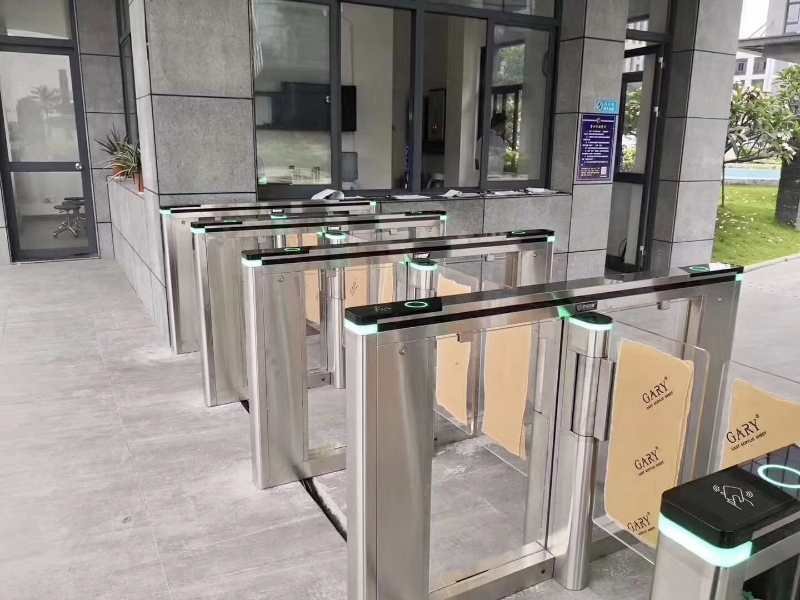 厂家直供人行通道闸机无刷防撞防尾随写字楼豪华型速通门摆闸