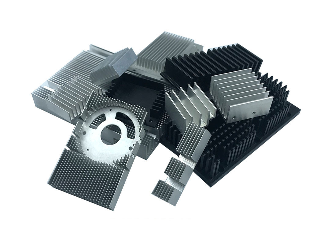 电器设备电子元器件散热器铝合金型材厂家cpu电脑风扇硬盘散热片